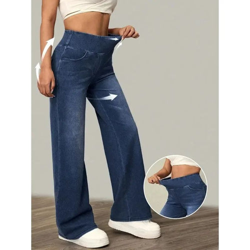 👖 Jeans Palazzo Elasticizzati – Comfort & Stile