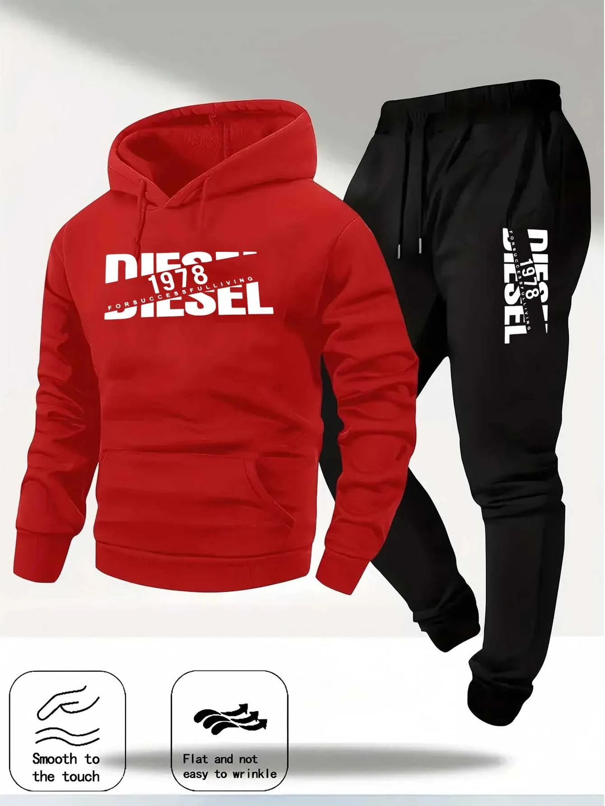 🔥 Tuta Uomo DIESEL 1978 – Urban Style & Comfort 🔥