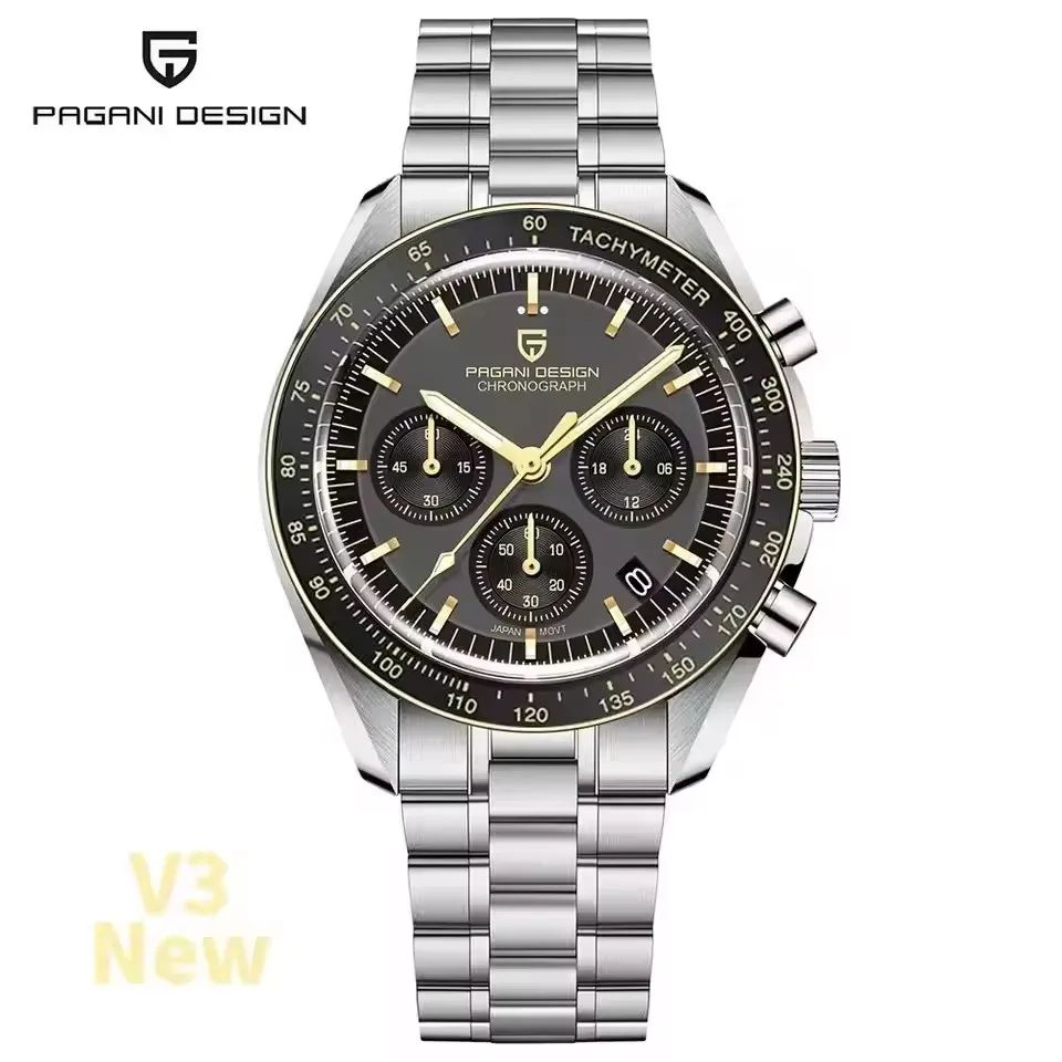 ⌚ Pagani Design V6 – Cronografo Sportivo da Uomo