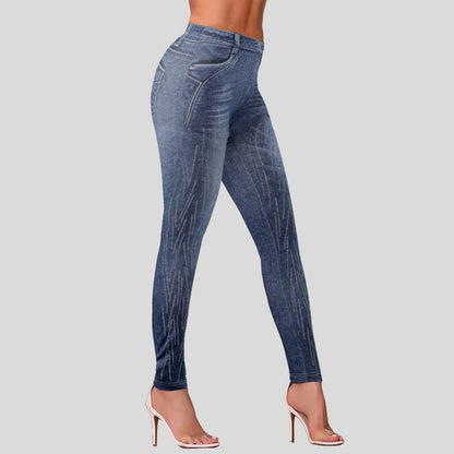 Leggings Donna a Vita Alta Push-Up – Pantaloni Yoga Elasticizzati e Morbidi