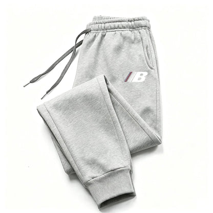 Pantaloni sportivi da uomo con vita elasticizzata, taglie S-3XL