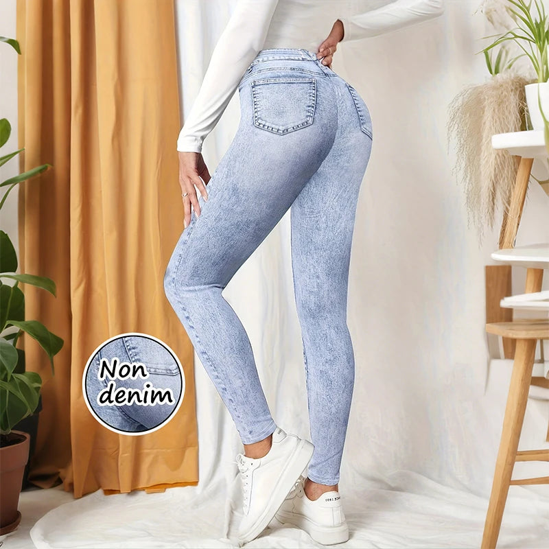 Leggings Donna a Vita Alta Push-Up – Pantaloni Yoga Elasticizzati e Morbidi