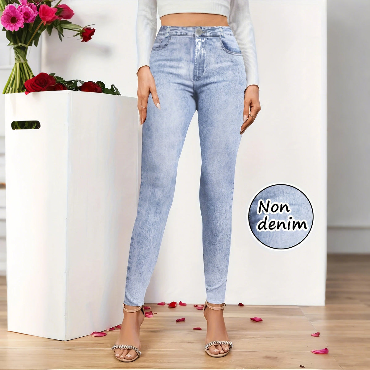 Leggings Donna a Vita Alta Push-Up – Pantaloni Yoga Elasticizzati e Morbidi