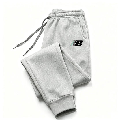 Pantaloni sportivi da uomo con vita elasticizzata, taglie S-3XL