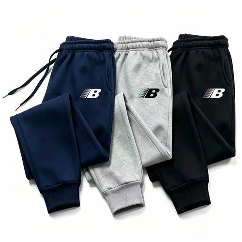Pantaloni sportivi da uomo con vita elasticizzata, taglie S-3XL