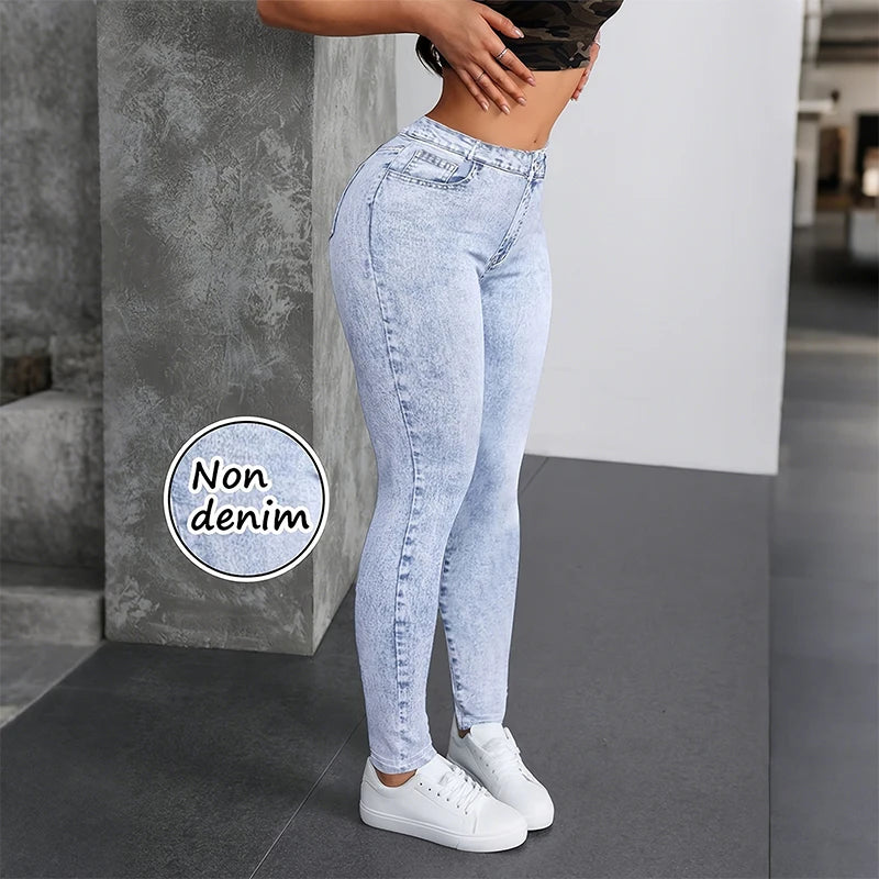 Leggings Donna a Vita Alta Push-Up – Pantaloni Yoga Elasticizzati e Morbidi