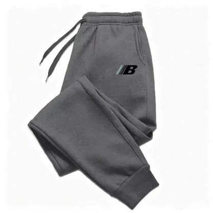 Pantaloni sportivi da uomo con vita elasticizzata, taglie S-3XL