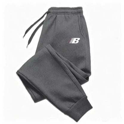 Pantaloni sportivi da uomo con vita elasticizzata, taglie S-3XL