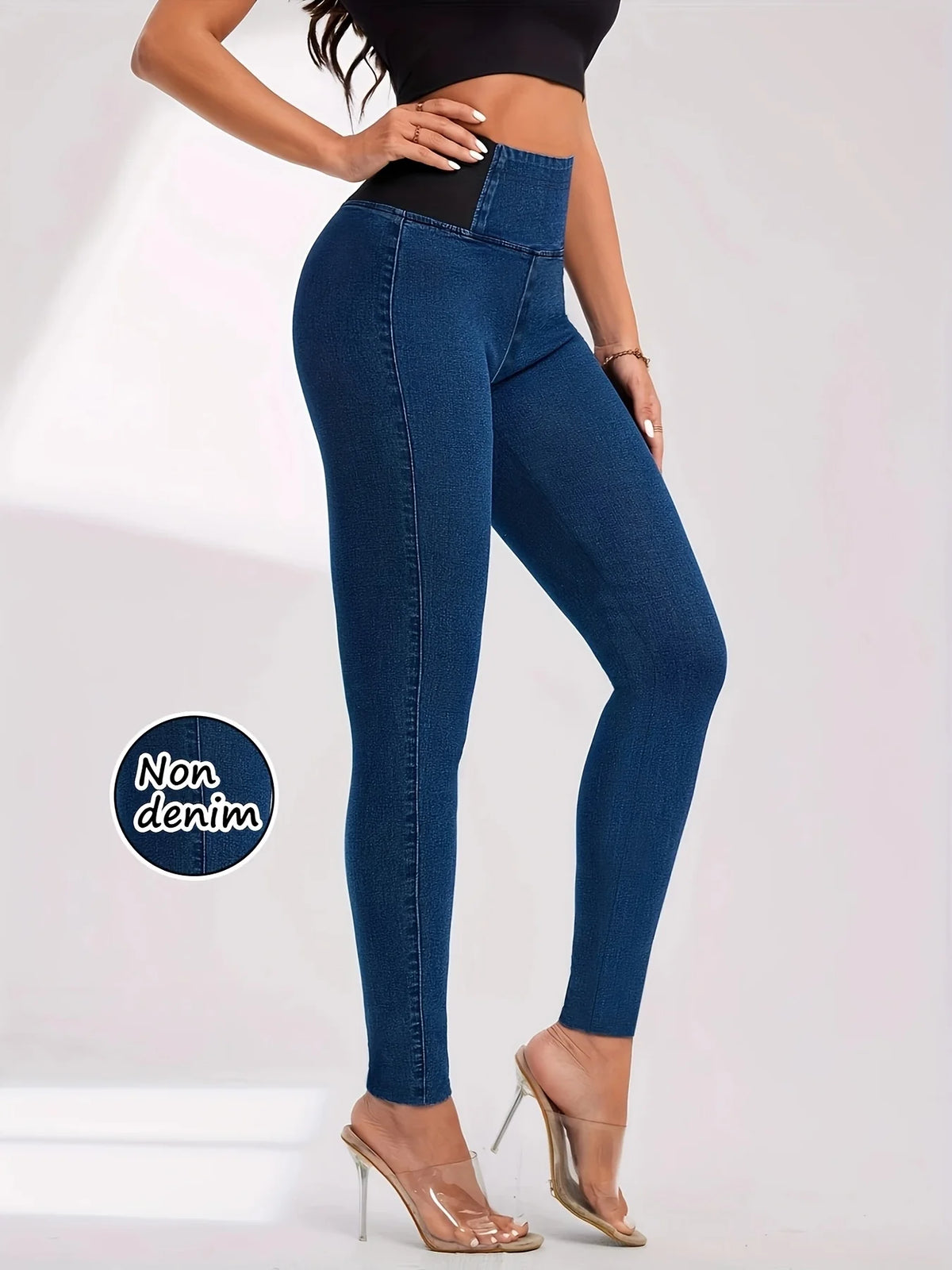 Leggings Donna a Vita Alta Push-Up – Pantaloni Yoga Elasticizzati e Morbidi